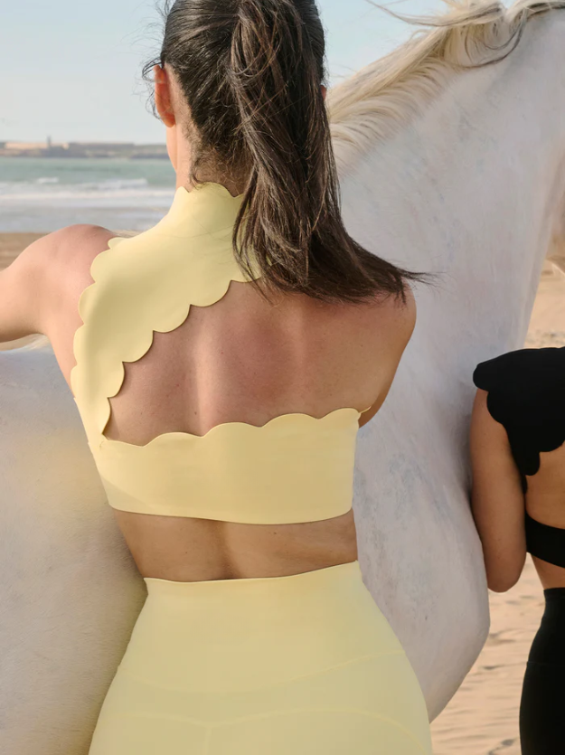 Top Oceanique Back Mock